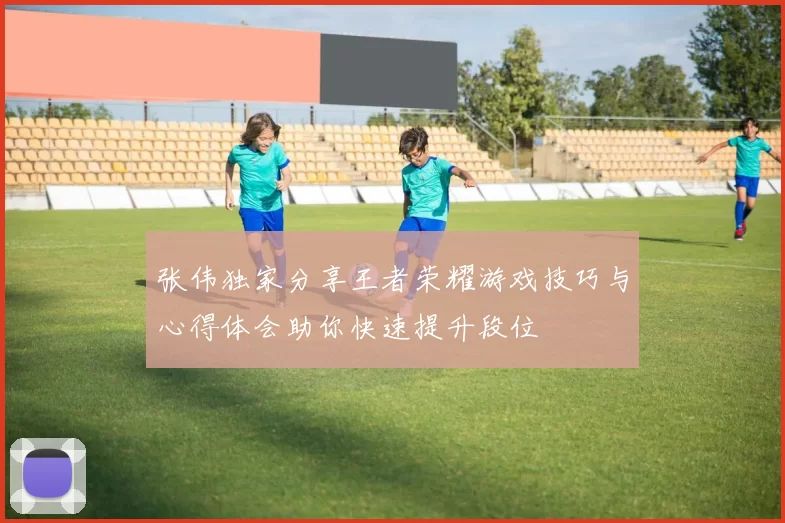 张伟独家分享王者荣耀游戏技巧与心得体会助你快速提升段位