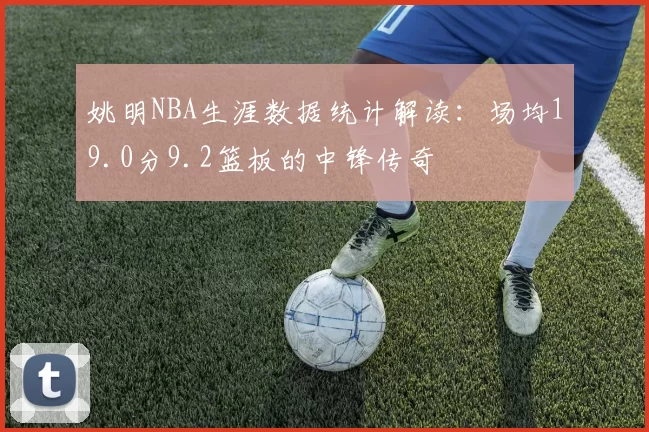 姚明NBA生涯数据统计解读:场均19.0分9.2篮板的中锋传奇