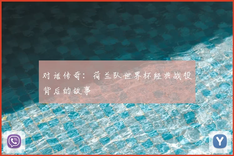 对话传奇:荷兰队世界杯经典战役背后的故事